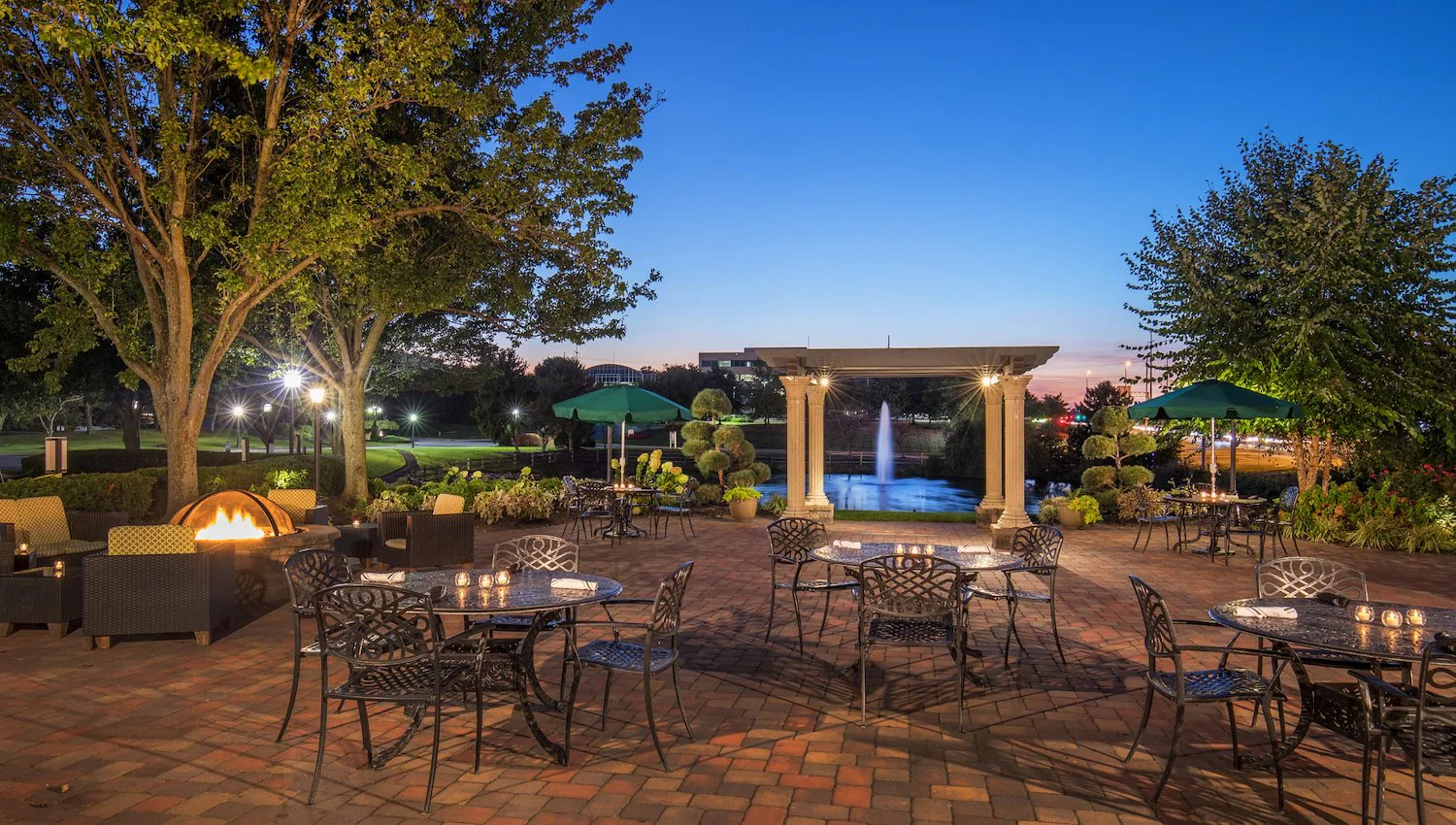 The Patio outdoor event space